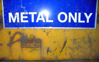 Reprise de poids #68 : metal cover