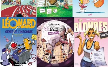Les récentes BD d'humour