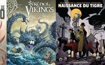 Les Humanoïdes Associés : Le masque de Fudo T4, Sirènes et Vikings T1, Naissance du tigre
