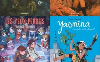 Dargaud : Le Scorpion T14, Yasmina T3, Les âges perdus T2, Les yeux perdus