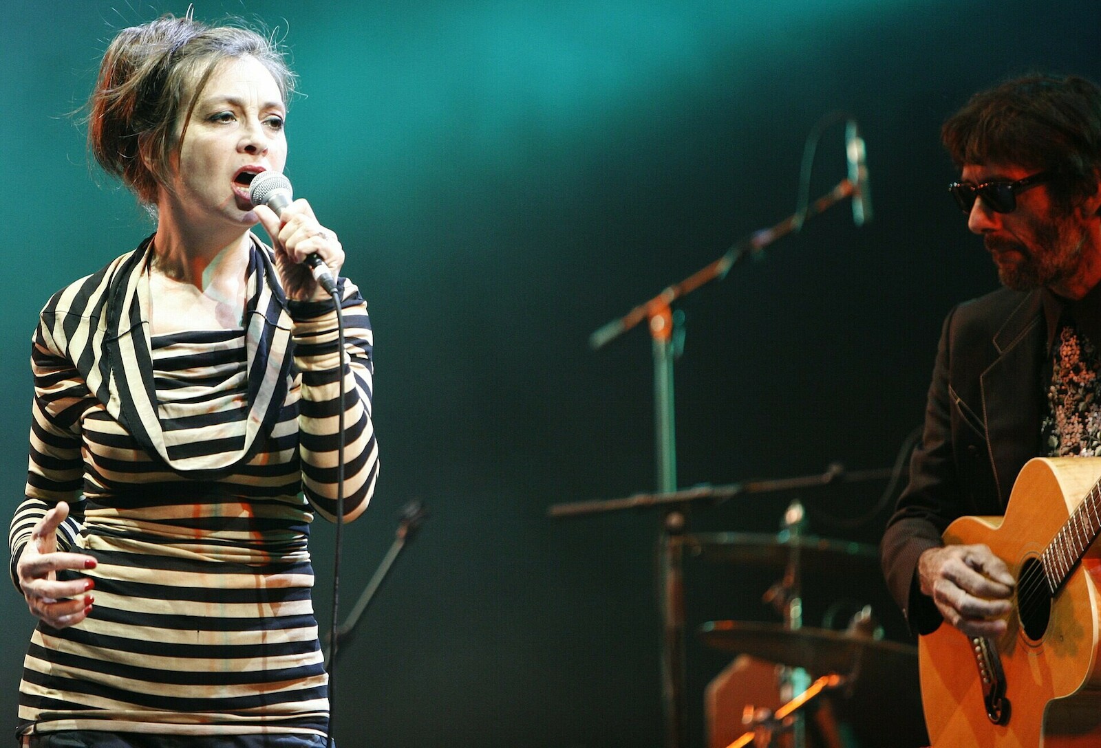 Catherine Ringer et Fred Chichin sur scène en 2007
