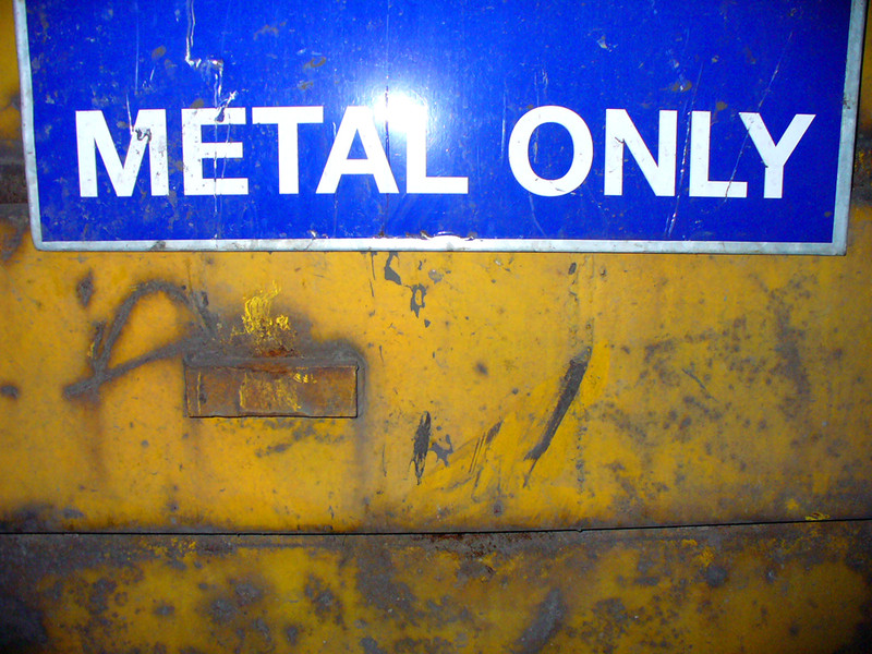 Reprise de poids #68 : metal cover