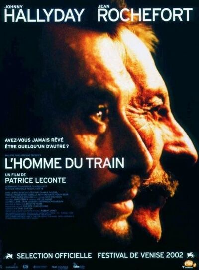 Johnny Hallyday dans L'homme du train