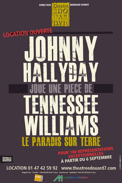 Johnny Hallyday dans Le Paradis sur Terre