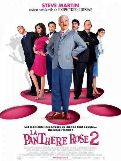 Johnny Hallyday dans La Panthère rose 2
